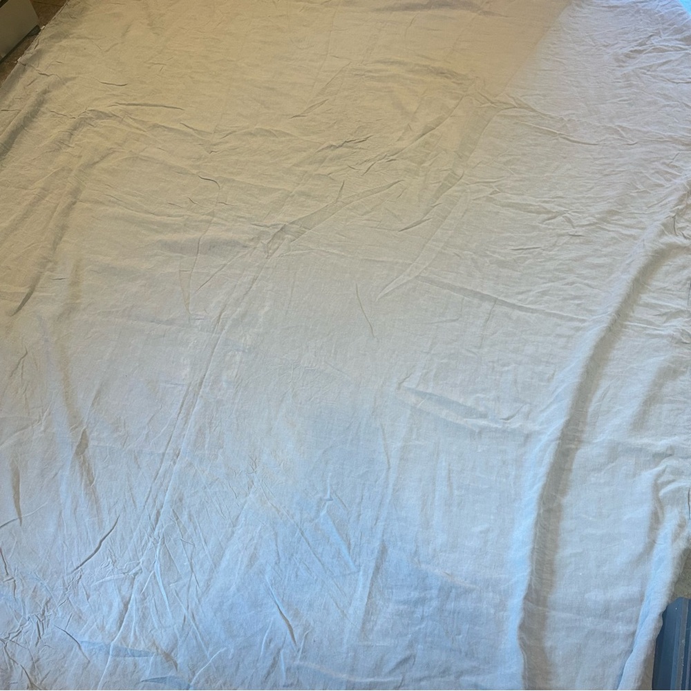 Hawkins New York Linen King Duvet Cover Gray French Country Minimalist
